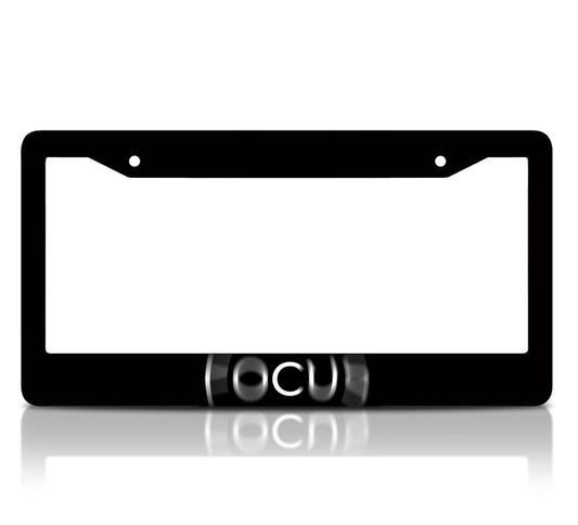 6x12.25 Inch License Plate Frame with Quote Focus with 2 Standard Slotted Mounting Holes and Screws - Aluminium Accessories Frame for USA Standard Cars - Decorated Frames for Your Number