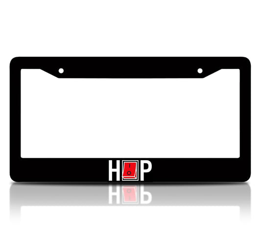 6x12.25 Inch Personalized License Plate Frame with Quote - Vintage License Plate Frames for Car Accessory with 2 Holes and Screws - Aluminium Plates Frames for Standard Cars USA and Canada